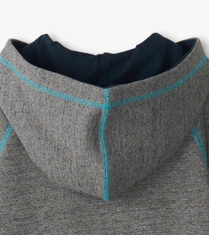 Boys Boys Blue Flame Zip-Up Hoodie | Hatley Tops