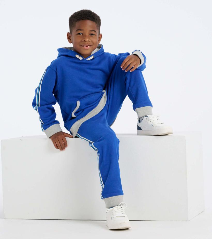 Boys Boys Blue Pullover Terry Sweatshirt | Hatley Sweaters