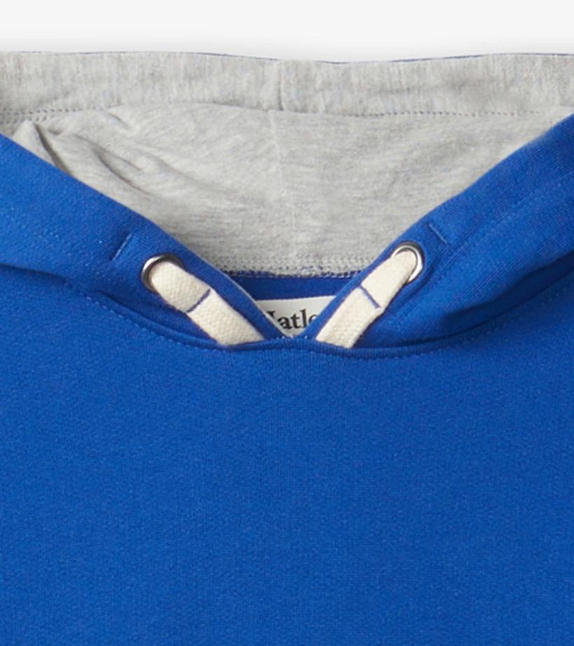 Boys Boys Blue Pullover Terry Sweatshirt | Hatley Sweaters