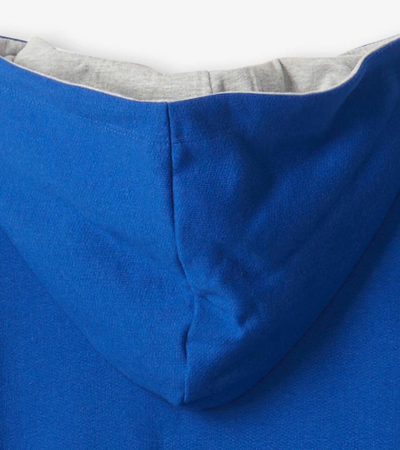 Boys Boys Blue Pullover Terry Sweatshirt | Hatley Sweaters