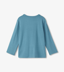 Boys Boys Bluestone Long Sleeve Bamboo T-Shirt | Hatley Tops