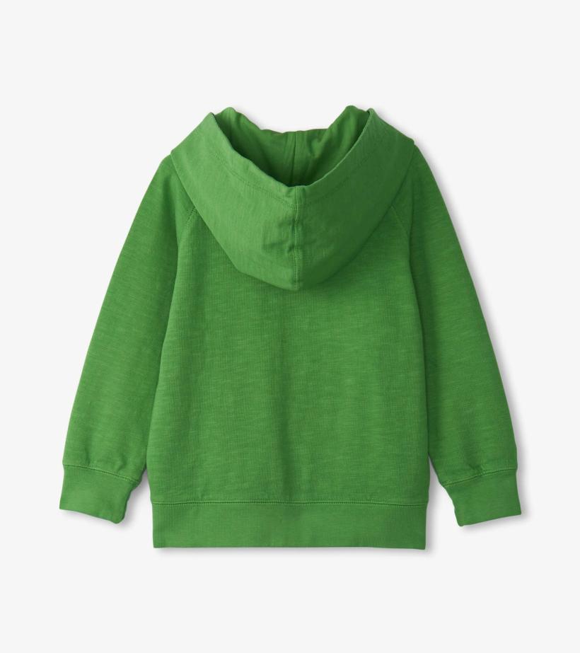 Boys Boys Camp Green Zip-Up Hoodie | Hatley Tops