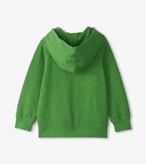 Boys Boys Camp Green Zip-Up Hoodie | Hatley Tops