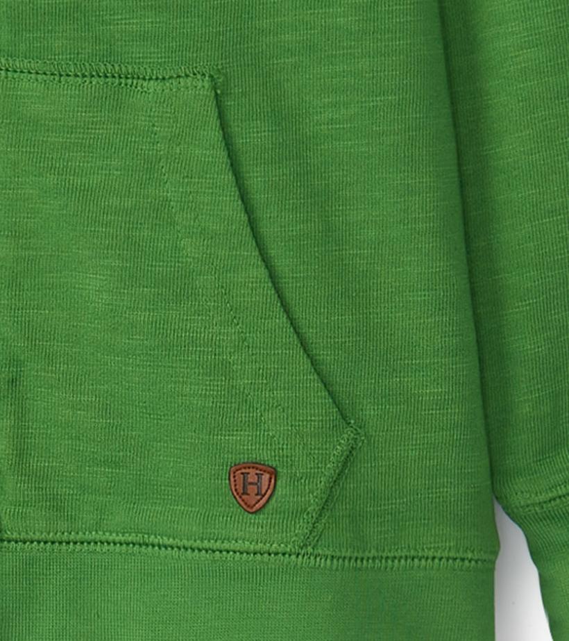 Boys Boys Camp Green Zip-Up Hoodie | Hatley Tops