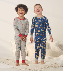 Boys Boys Classic Dogs Organic Cotton Pajama Set | Hatley Sleepwear