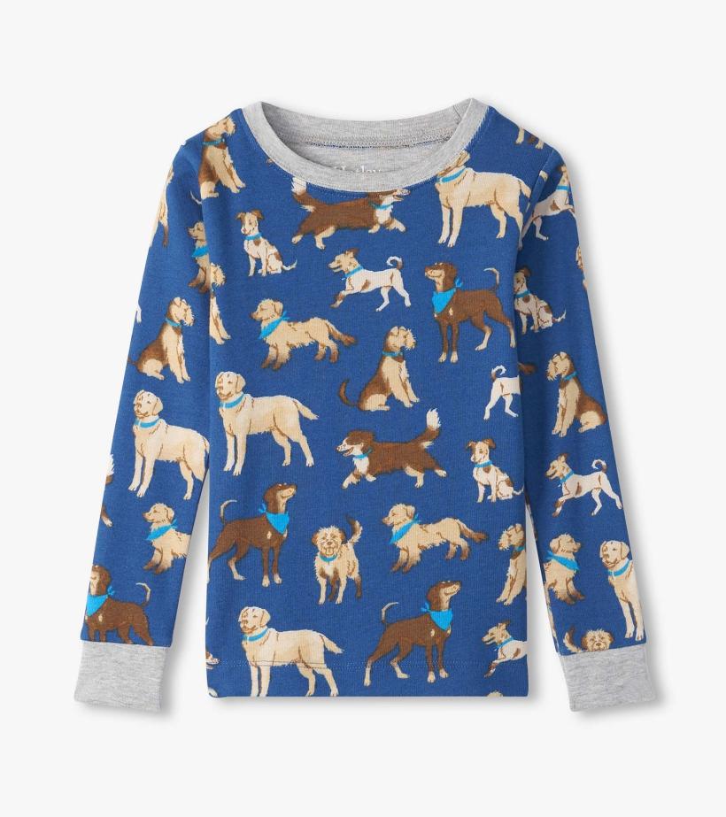 Boys Boys Classic Dogs Organic Cotton Pajama Set | Hatley Sleepwear