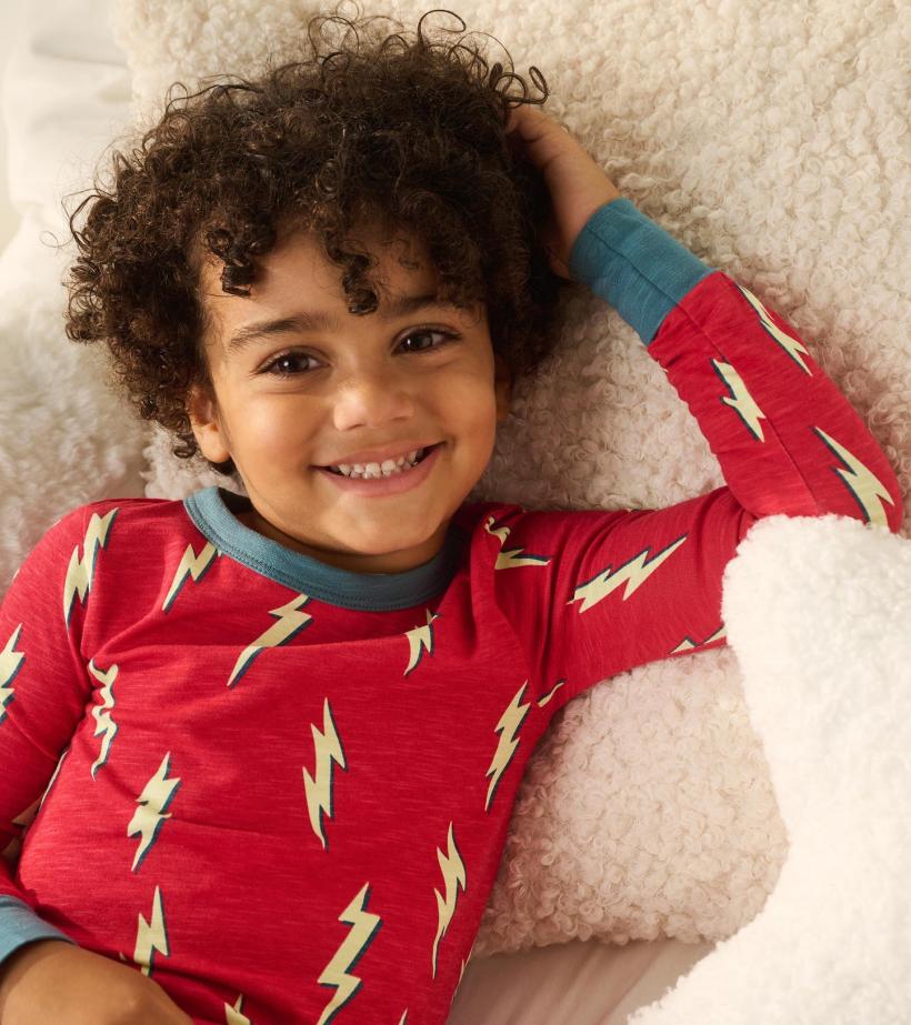 Boys Boys Cool Bolts Pajama Set | Hatley Sleepwear