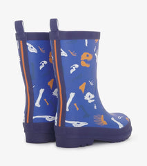 Boys Boys Dino Fossils Matte Rain Boots | Hatley Rainwear
