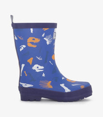 Boys Boys Dino Fossils Matte Rain Boots | Hatley Rainwear