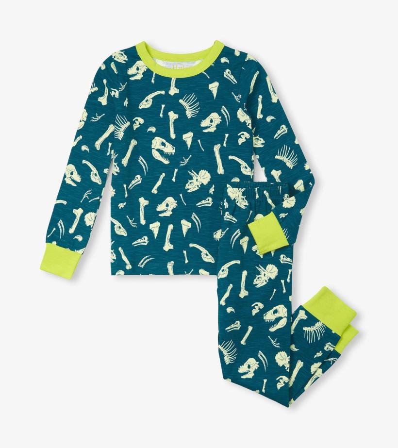 Boys Boys Dino Fossils Pajama Set | Hatley Sleepwear
