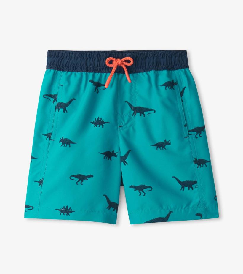 Boys Boys Dino Silhouette Swim Trunks | Hatley Swimwear