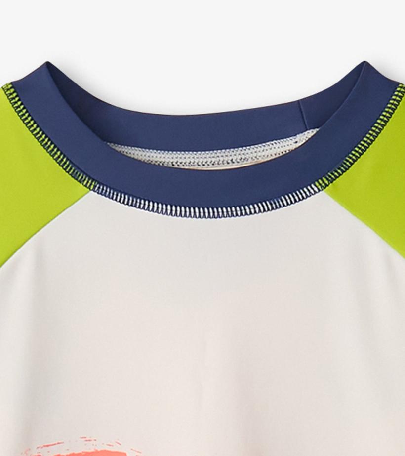 Boys Boys Dino Skull Long Sleeve Rashguard | Hatley Swimwear