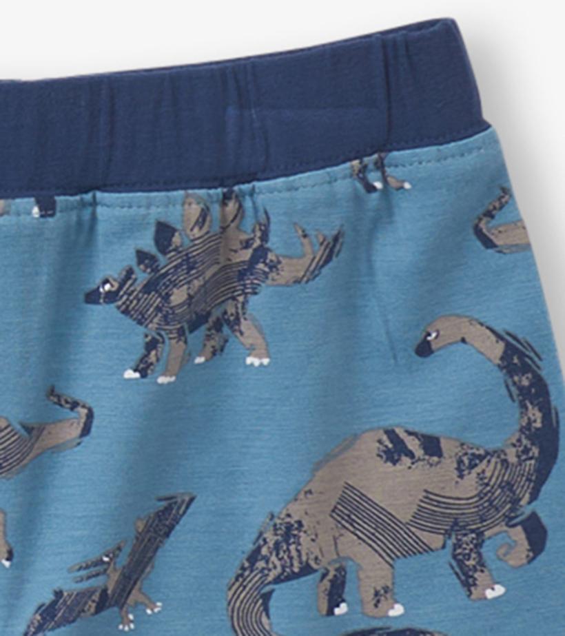 Boys Boys Dinosaur Bamboo Short Pajama Set | Hatley Sleepwear