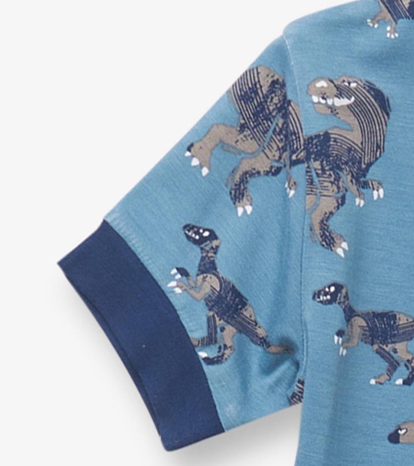 Boys Boys Dinosaur Bamboo Short Pajama Set | Hatley Sleepwear