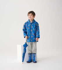 Boys Boys Dinosaur Zip-Up Rain Jacket | Hatley Rainwear