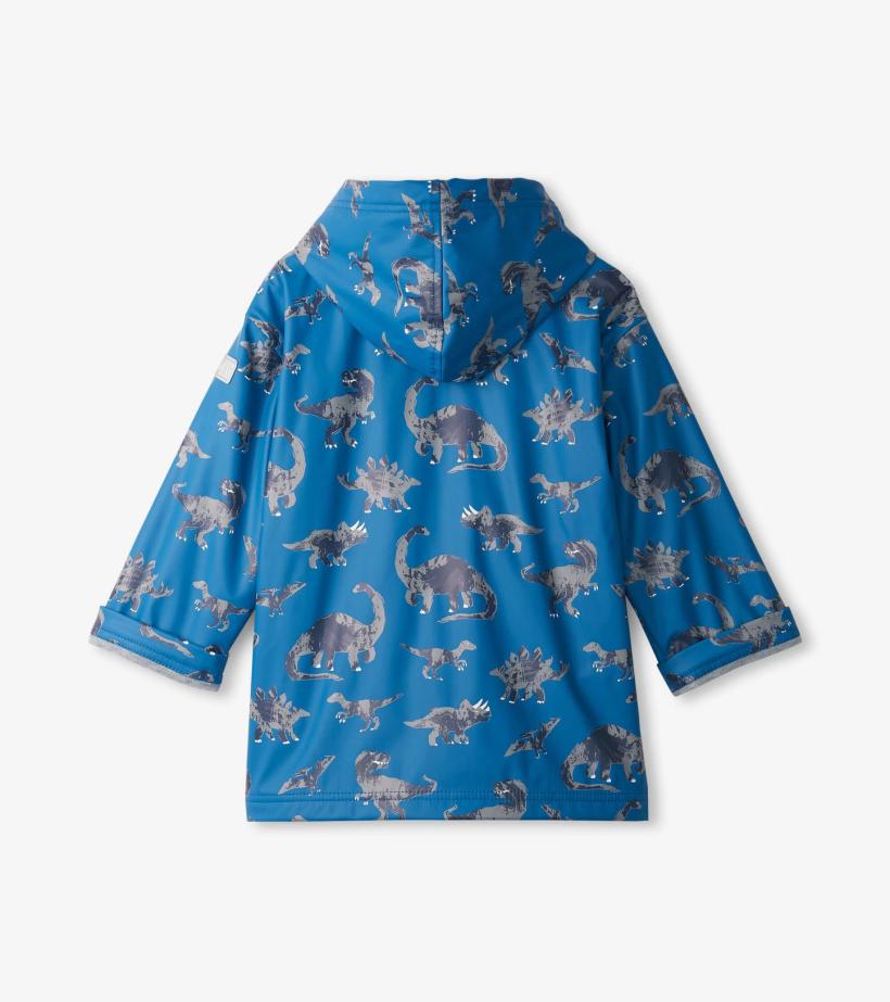 Boys Boys Dinosaur Zip-Up Rain Jacket | Hatley Rainwear