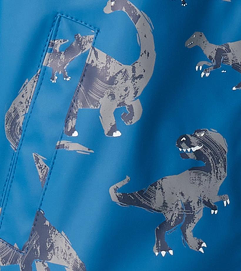 Boys Boys Dinosaur Zip-Up Rain Jacket | Hatley Rainwear