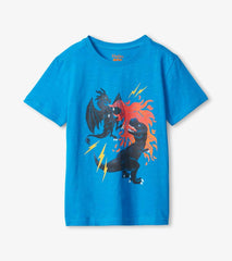 Boys Boys Dragon Vs Dino Graphic T-Shirt | Hatley Tops