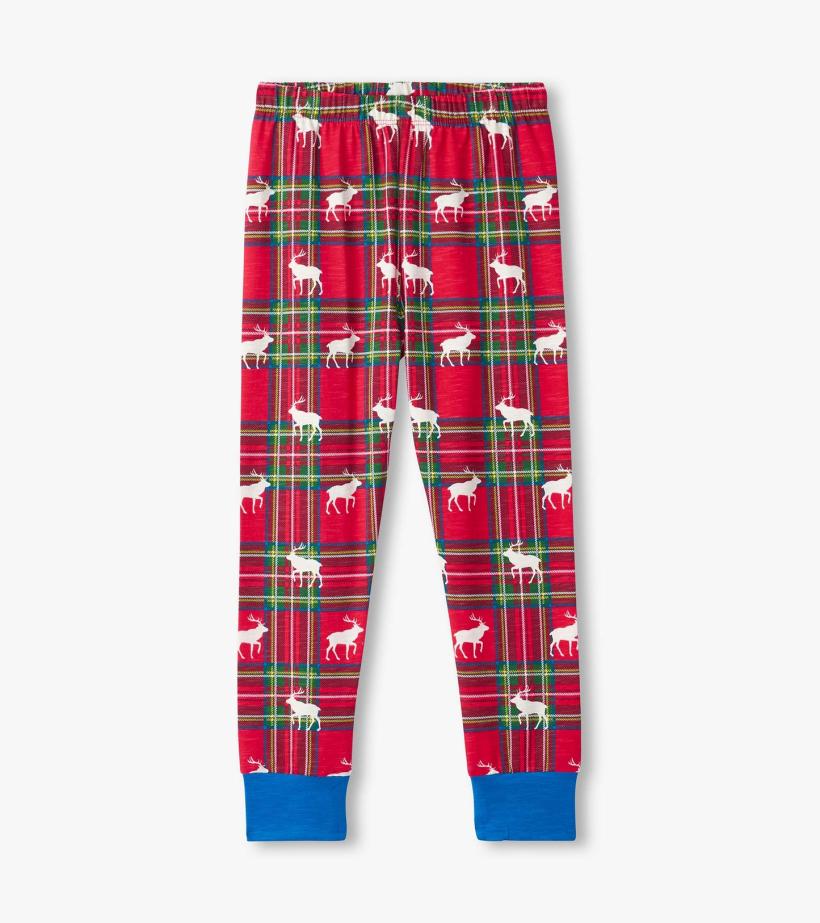 Boys Boys Elk Plaid Pajama Set | Hatley Sleepwear
