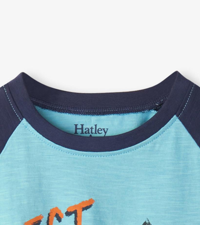 Boys Boys Forest Animals Raglan T-Shirt | Hatley Tops