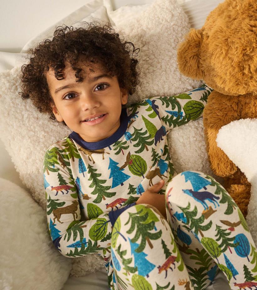 Boys Boys Forest Scene Pajama Set | Hatley Sleepwear