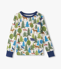 Boys Boys Forest Scene Pajama Set | Hatley Sleepwear