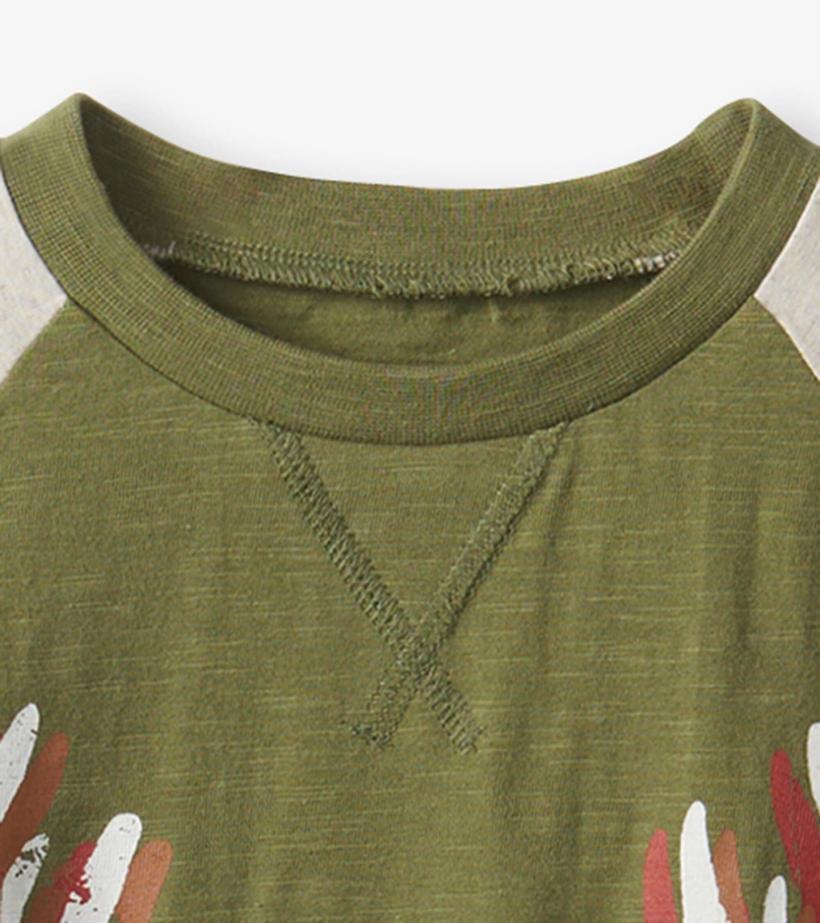 Boys Boys Grand Elk Long Sleeve T-Shirt | Hatley Tops