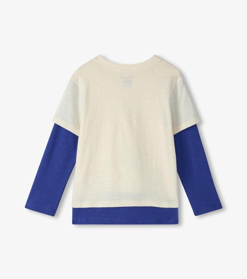 Boys Boys Guitar Fooler Long Sleeve T-Shirt | Hatley Tops