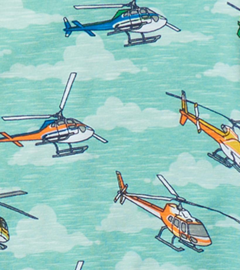 Boys Boys Helicopters Pajama Set | Hatley Sleepwear
