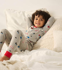 Boys Boys Hockey Organic Cotton Pajama Set | Hatley Sleepwear