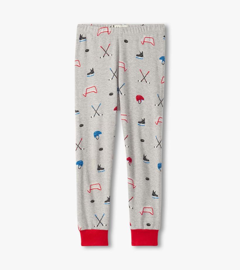 Boys Boys Hockey Organic Cotton Pajama Set | Hatley Sleepwear