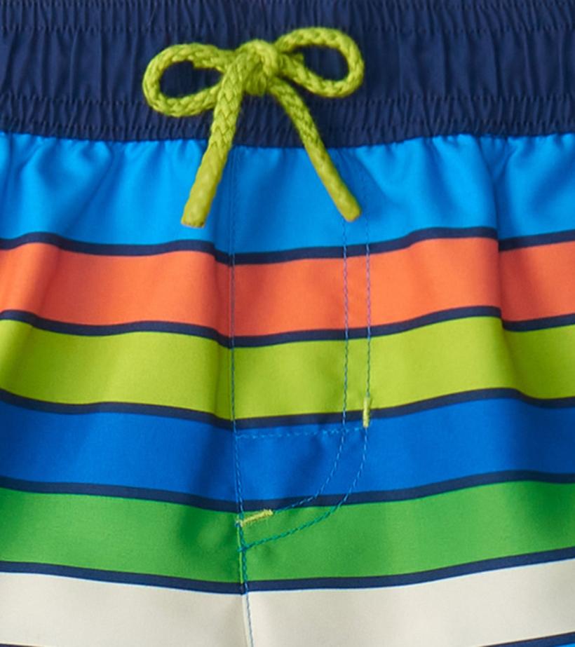 Boys Boys Malibu Stripe Swim Trunks | Hatley Swimwear