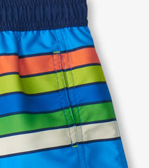 Boys Boys Malibu Stripe Swim Trunks | Hatley Swimwear
