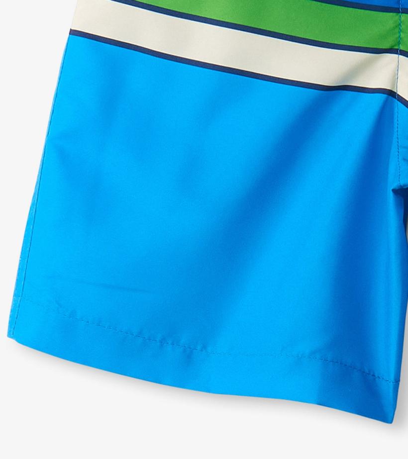 Boys Boys Malibu Stripe Swim Trunks | Hatley Swimwear