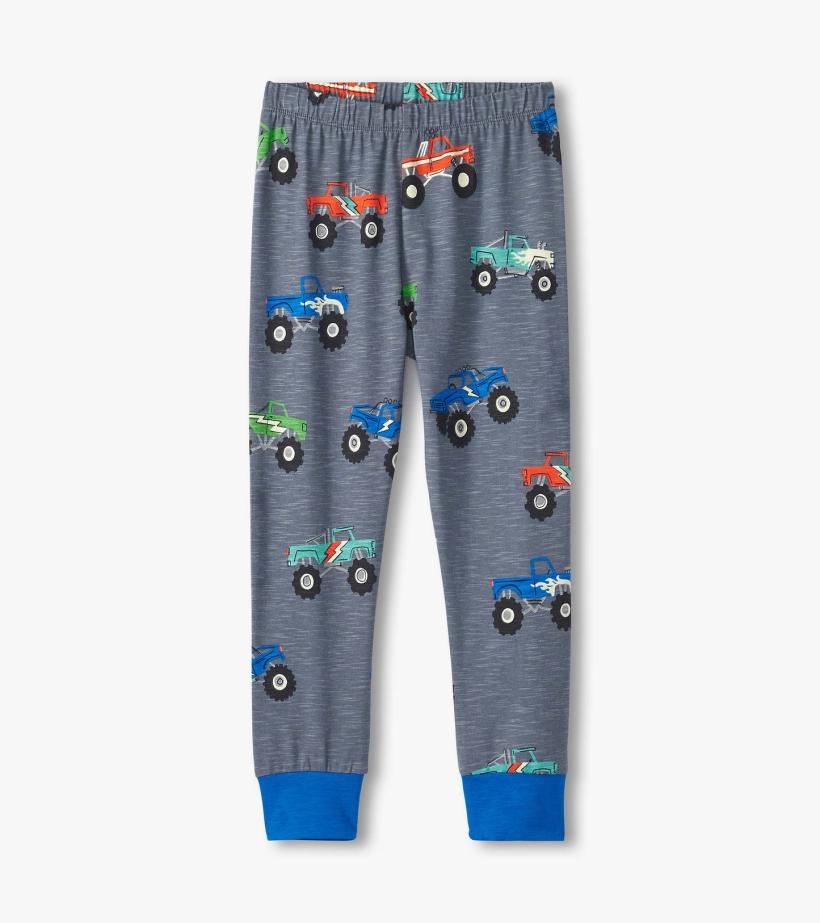 Boys Boys Monster Trucks Pajama Set | Hatley Sleepwear