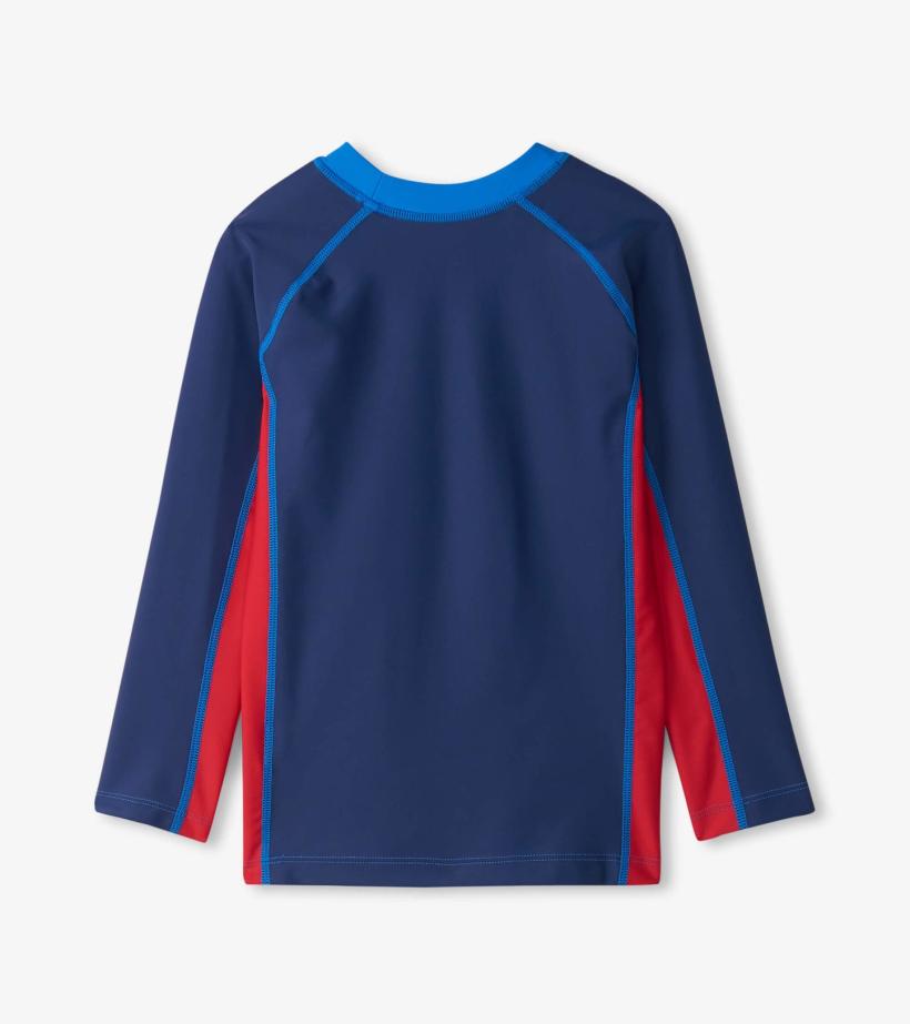 Boys Boys Nautical Colourblock Long Sleeve Rashguard | Hatley Swimwear