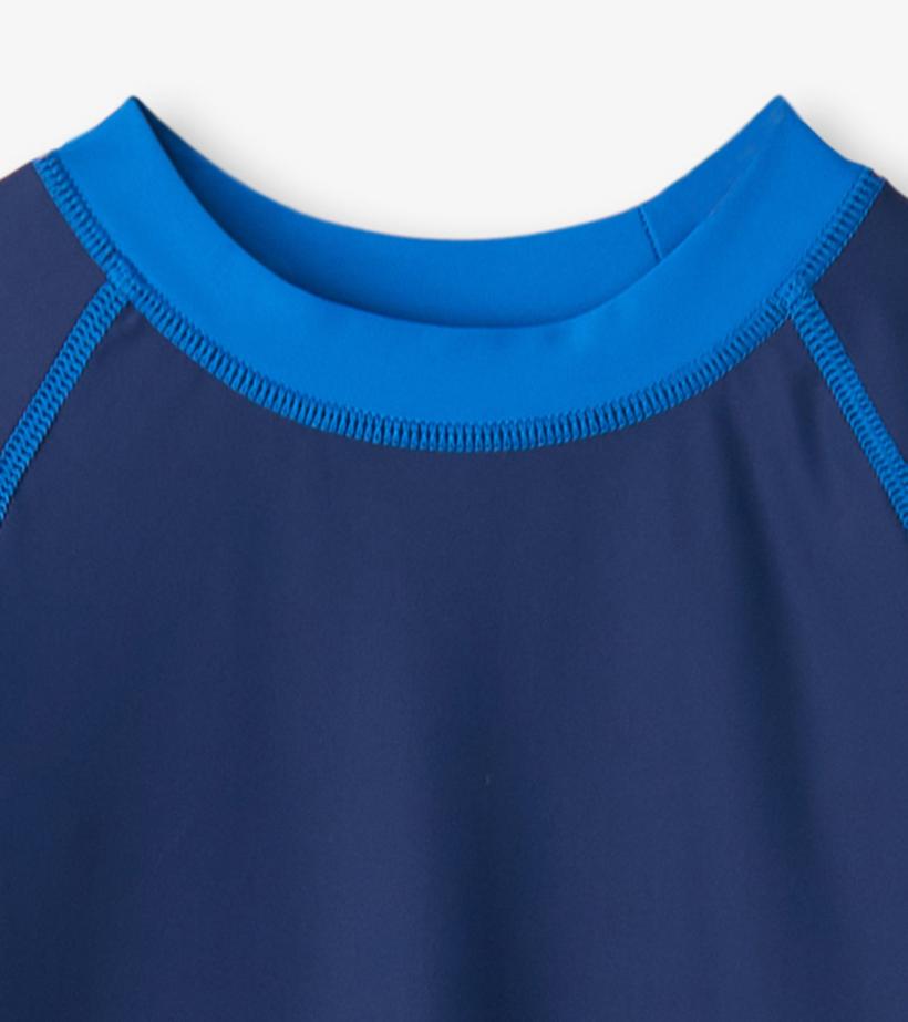 Boys Boys Nautical Colourblock Long Sleeve Rashguard | Hatley Swimwear