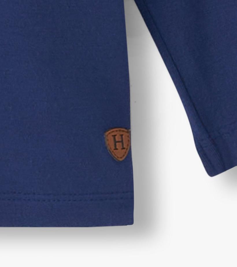 Boys Boys Patriot Blue Long Sleeve Bamboo T-Shirt | Hatley Tops