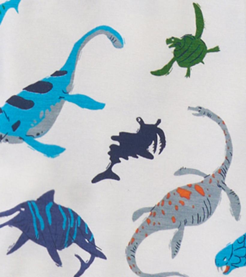 Boys Boys Prehistoric Marine Bamboo Pajama Set | Hatley Sleepwear