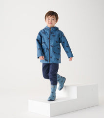 Boys Boys Preppy Dogs Zip-Up Lightweight Rain Jacket | Hatley Rainwear