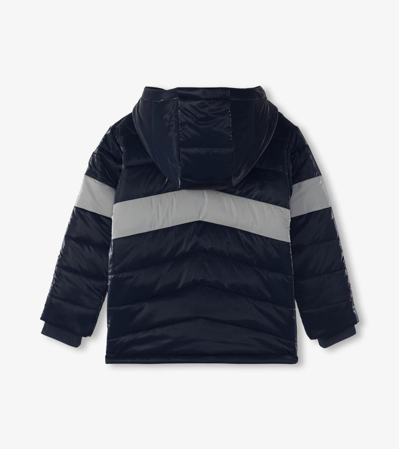 Boys Boys Shark Skin Puffer Jacket | Hatley Outerwear