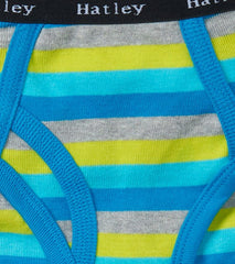 Boys Boys Stripes 3 Pack Classic Briefs | Hatley Underwear