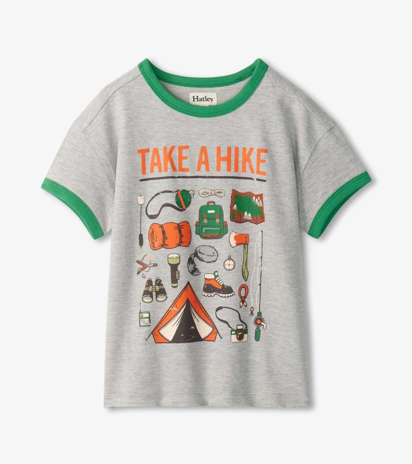 Boys Boys Take A Hike Graphic Tee | Hatley Tops
