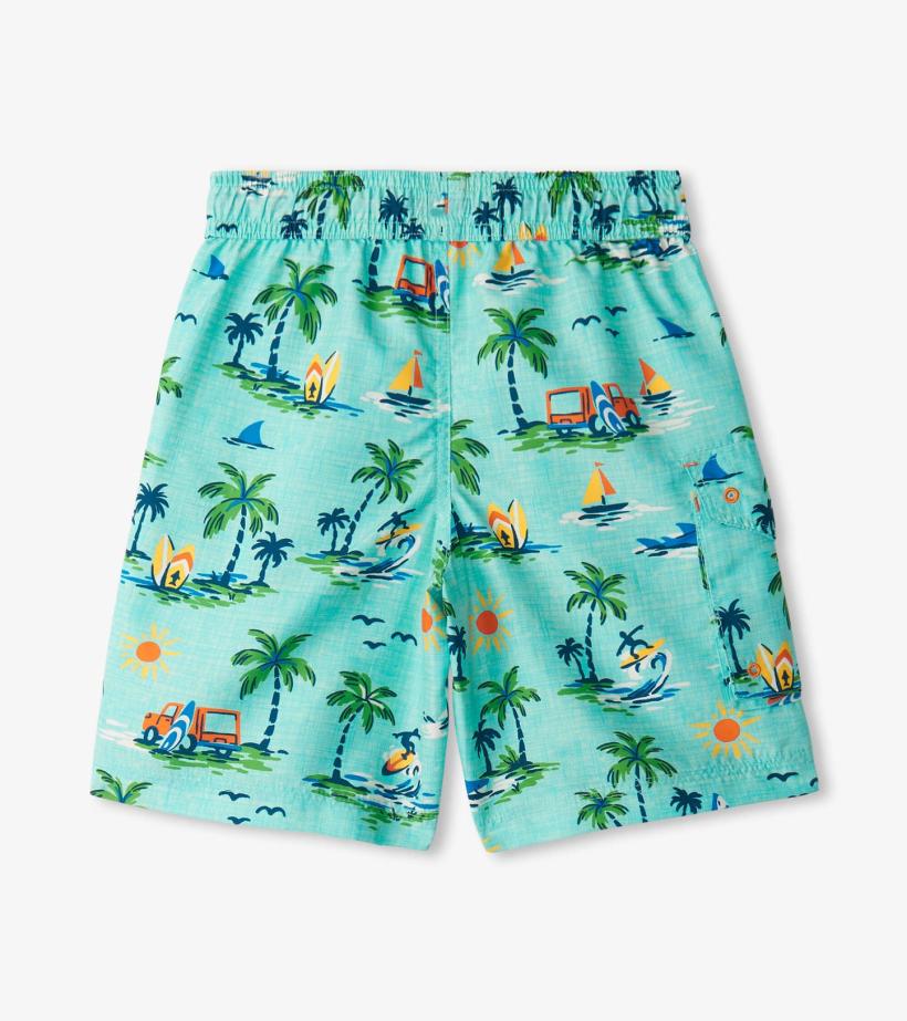 Boys Boys Vintage Holiday Board Shorts | Hatley Swimwear