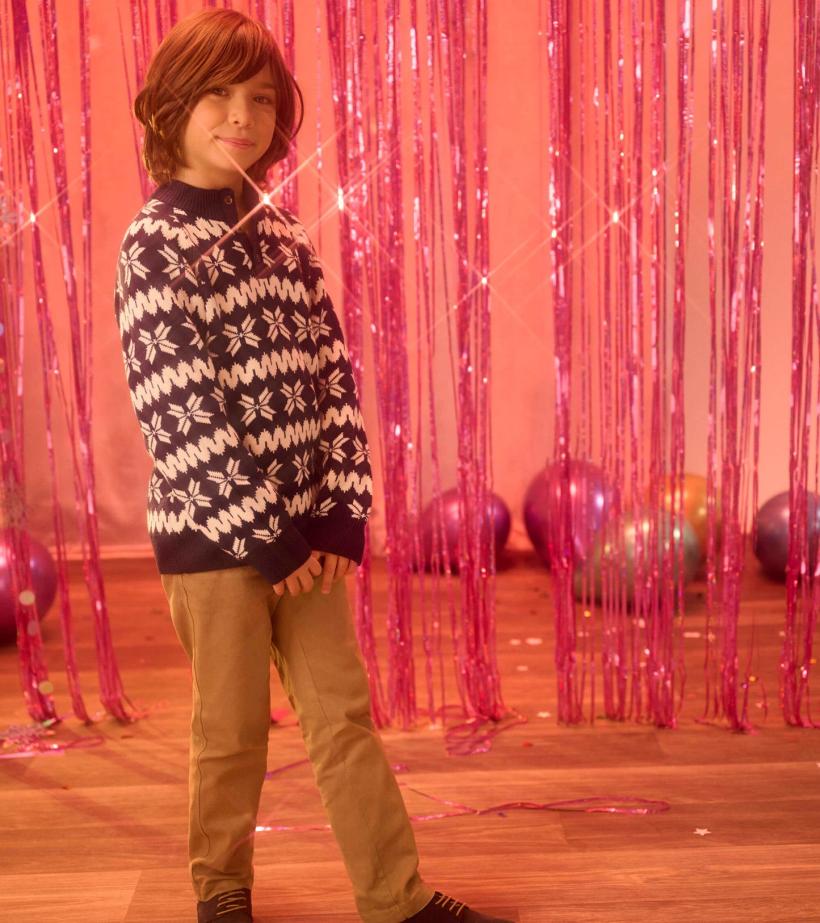 Boys Boys Winter Knit Mock Neck Sweater | Hatley Sweaters