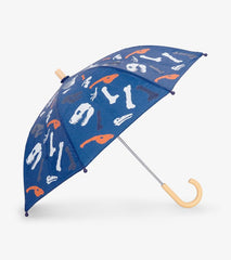Boys Dino Fossils Colour Changing Umbrella | Hatley Rainwear