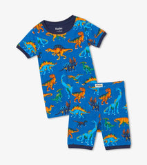 Boys Dino Park Organic Cotton Short Pajama Set | Hatley Sleepwear