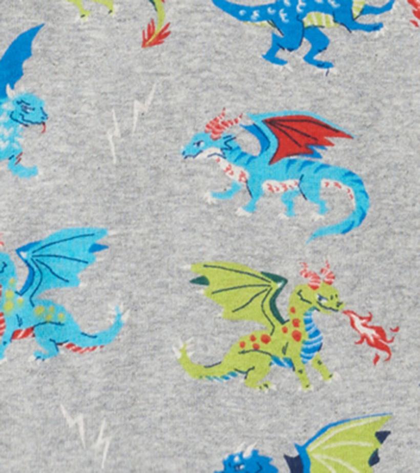 Boys Dragon Realm Organic Cotton Pajama Set | Hatley Sleepwear