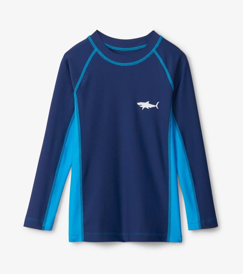 Boys Hawaiian Ocean Long Sleeve Rashguard | Hatley Swimwear