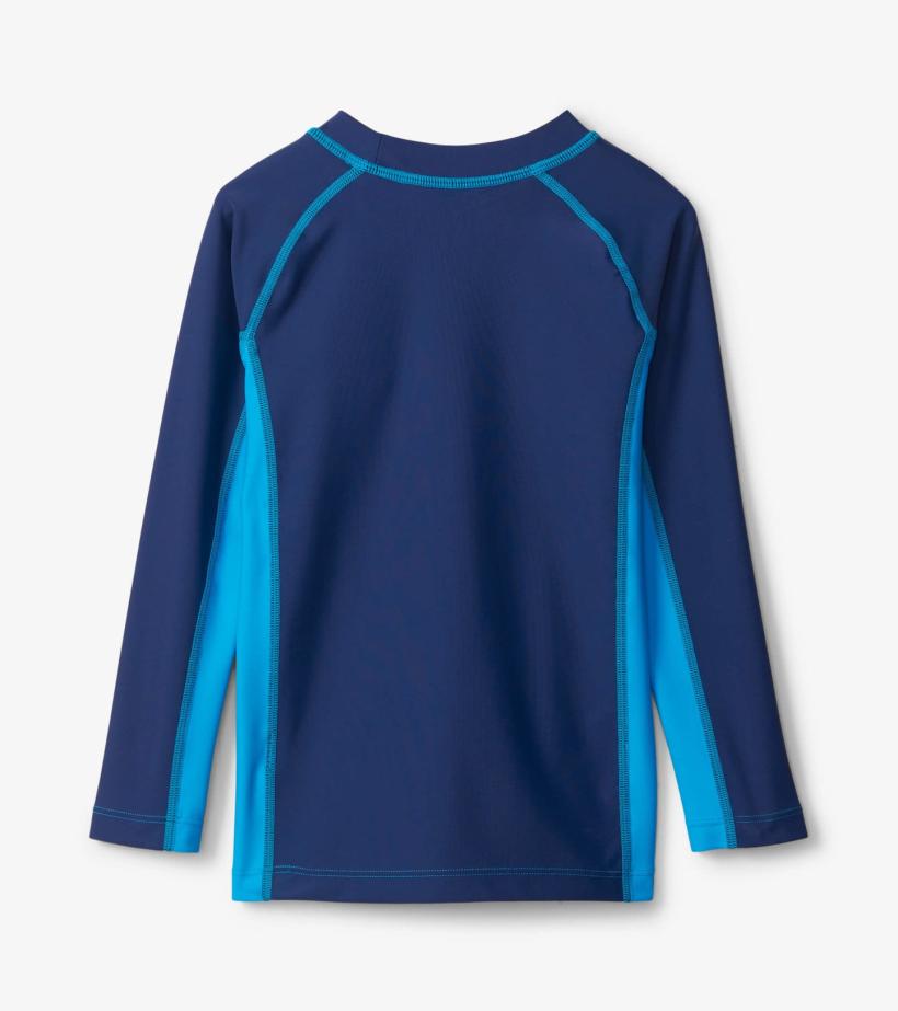 Boys Hawaiian Ocean Long Sleeve Rashguard | Hatley Swimwear
